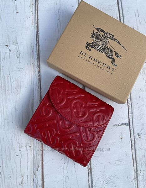 Маленький шкіряний гаманець Burberry