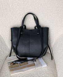 Італійська шкіряна сумка шопер Нова колекція