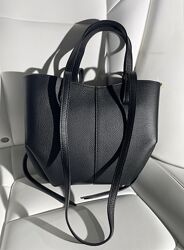 Італійська шкіряна сумка шопер Нова колекція