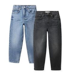 Широкі чорні джинси mom слоучи джинсы zara для дівчинки 158-164, 13/14