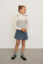 Білий топ гольф zara для дівчинки водолазка зара р. 146, 152, 158