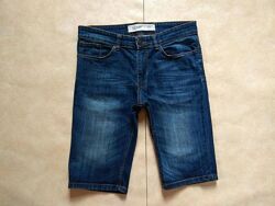 Мужские брендовые джинсовые шорты бриджи New look, 32 pазмер. 