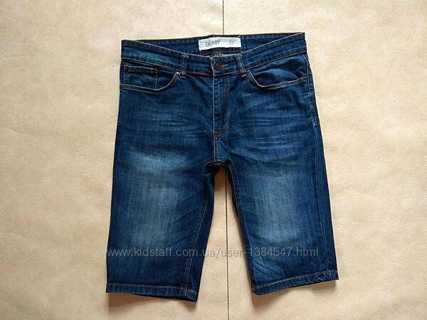 Мужские брендовые джинсовые шорты бриджи New look, 32 pазмер.