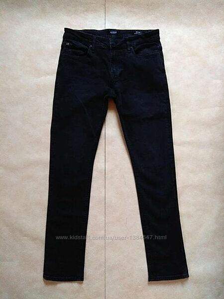 Брендовые мужские джинсы скинни Guess, 33 размер. Оригиналы.