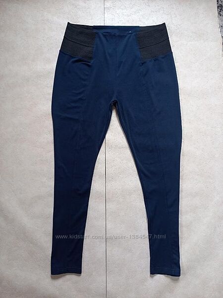 Брендовые плотные леггинсы штаны скинни с высокой талией Infinity, 18 разм.