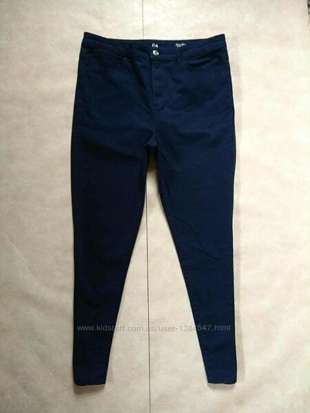 Брендовые джинсы скинни с высокой талией C&A, 16 размер. 