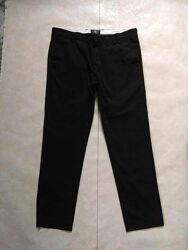 Мужские черные коттоновые штаны брюки с высокой талией Levis dockers, 36 р.