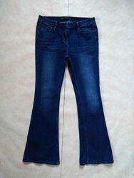 Брендовые джинсы клеш с высокой талией Next, 14 размер.