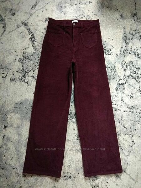 Вельветовые джинсы палаццо с высокой талией на высокий рост Only, 42 размер