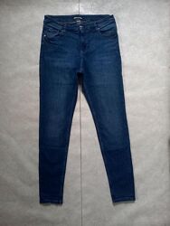 Брендовые джинсы скинни с высокой талией H&M, 14 размер. 