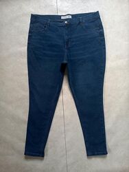 Брендовые большие джинсы скинни с высокой талией Jd Williams, 20 размер.