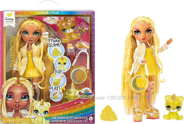 Рейнбоу Хай Санні Медісон Слайм Rainbow High Sunny Madison Slime