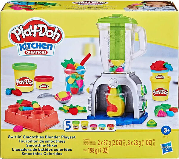 Набір Play-Doh Swirlin&acute Smoothies Toy Blender блендер для смузі