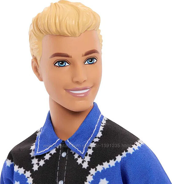 Лялька Barbie Fashionistas Кен Модник у ковбойському стилі HRH25