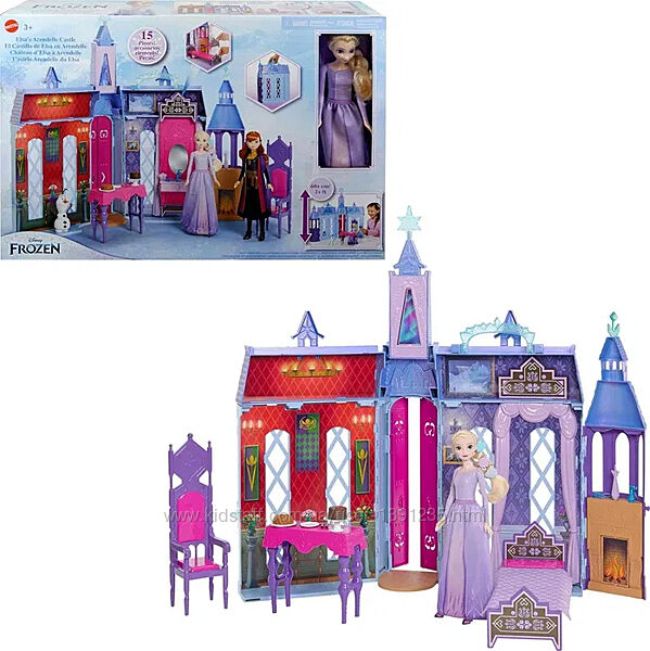 Ляльковий замок Ельзи Ерендел Холодне серце Disney Frozen Castle