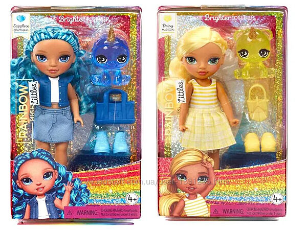 Лялька Rainbow High Littles Дейзі Медісон і Сапфір Бредшоу