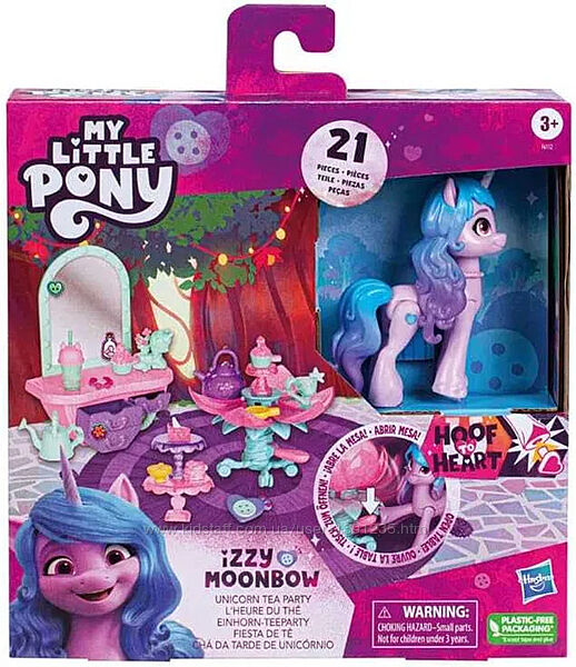 My Little Pony Izzy Moonbow Поні Ізі Мунбоу Чаювання F6112