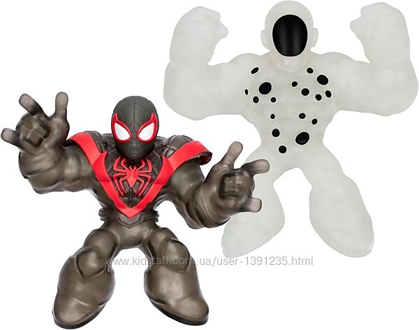 Фігурки тягнучки Heroes of Goo Jit Zu Marvel Glow Surge Spider-Verse 42829