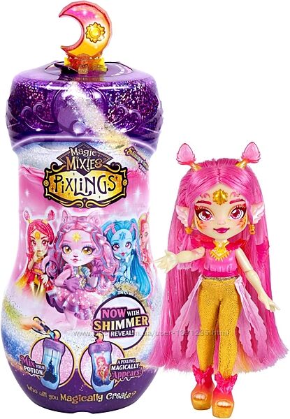 Лялька сюрприз Пікслінг Фіона MagicMixies Pixlings Shimmerverse Pheona 