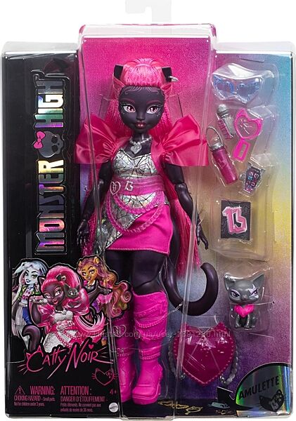 Лялька Монстер Хай Кетті Нуар з вихованцем Monster High Catty Noir 