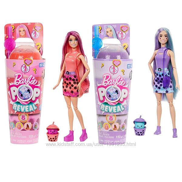 Лялька Barbie Pop Reveal Bubble Tea Series Барбі Круті Бабл-ті