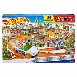 Адвент календар з машинками Hot Wheels Advent Calendar HKL74