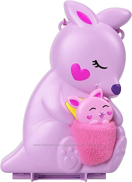 Ігровий набір Polly Pocket Веселі пригоди з кенгуру HKV50