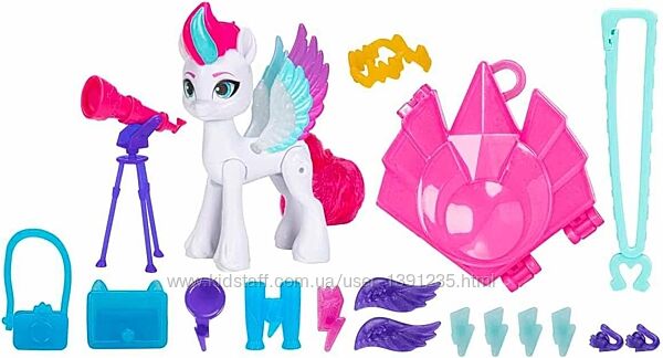 My Little Pony Zipp Storm Hasbro Поні Зіпп Шторм 16 аксесуарів F5249