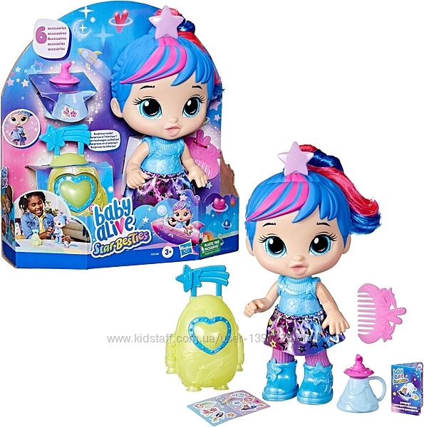Лялька Baby Alive Star Besties, Stellar Skylar Зоряна Скайлар F7359