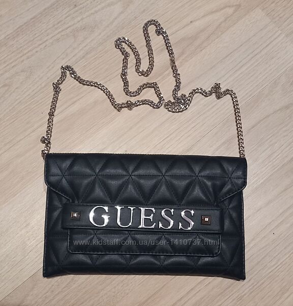 Стёганный клатч Guess laiken crossbody, оригинал