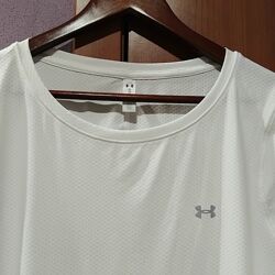 Спортивная белая футболка Under Armour, р. XL, оригинал