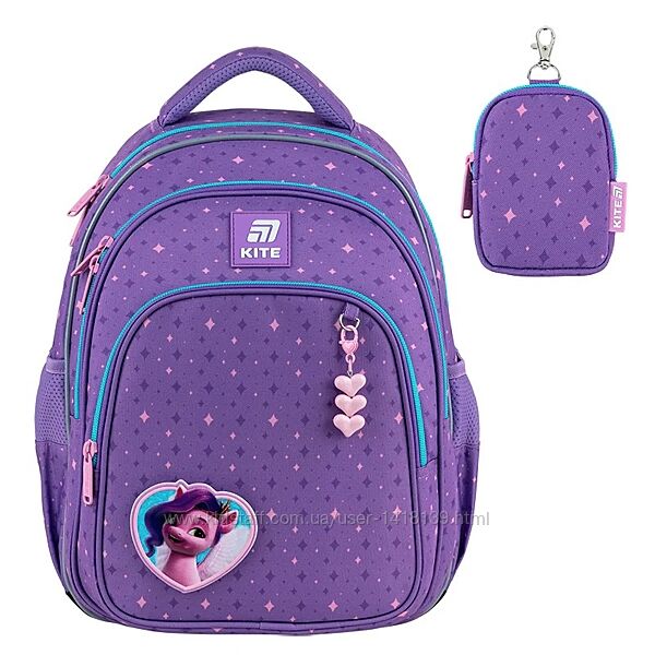 New. Рюкзак шкільний Kite My Little Pony для дівчинки в 1-4клас LP25-763S