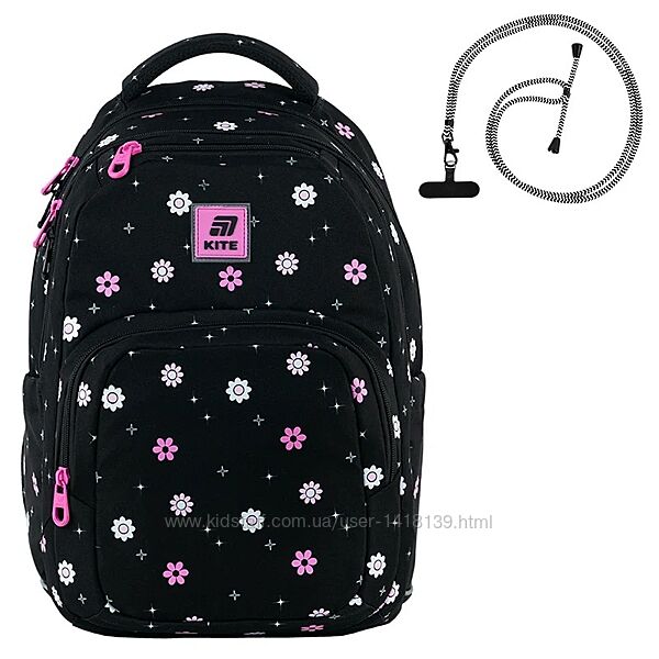 New. Рюкзак Kite Education teens для дівчини зріст 145-175см