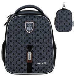 New. Рюкзак шкільний каркасний Kite College Line Boy в 1-4клас K25-555S-1