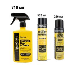 Репелент для одягу і наметів Sawyer Permethrin Clothing перметрин аерозоль