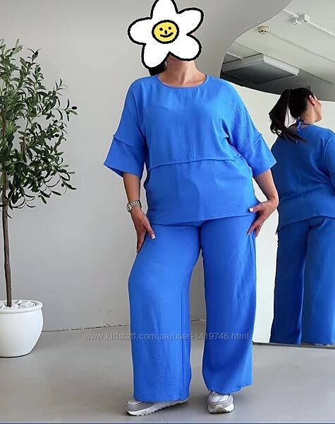 Новий нарядний, літній жіночий костюм, розм 50-52