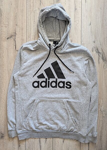 Худи толстовка б/у Адидас Adidas размер M с капюшоном