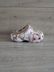Детские шлепки Крокс-сабо б/у  Crocs C7 24-25 р 15 см