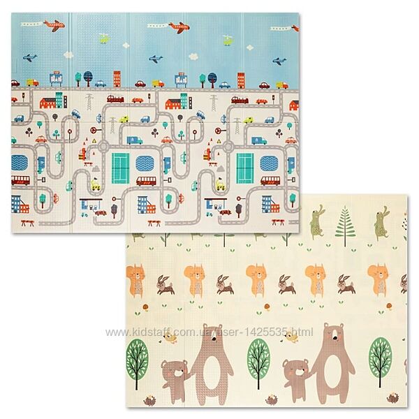 Дитячий складаний розвивающий термокилимок