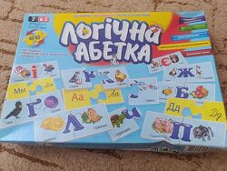 Логічна абетка пазли
