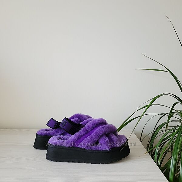 Сандалі шльопанці хутряні Оригінал Ugg рр.37 - 37.5