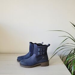 Напівчобітки зимові шкіряні Оригінал Ecco Elaine 720153 рр.34