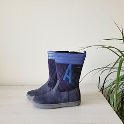 Чобітки утеплені шкіряні Agatha рр.30