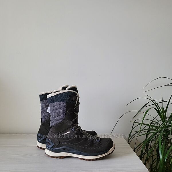 Чобітки шкіряні зимові Оригінал lowa barina evo gtx ws 7421419 9694 рр.39.5