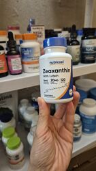 Nutricost, зеаксантин із лютеїном, 120 капсул