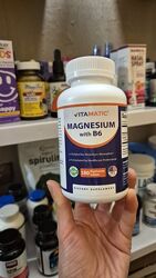 Vitamatic, магній з вітаміном B6, 180 таблеток
