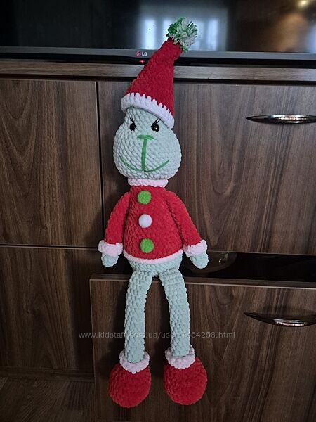 Грінч в´язана іграшка