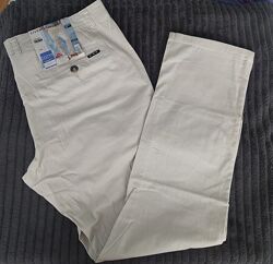 Хлопковые мужские брюки чино штаны Chinos от Livergy Германия