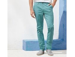 Хлопковые мужские брюки чино штаны Chinos от Livergy Германия