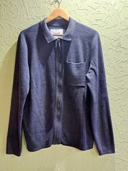 Кофта мужская на молнии Wear London М серая
